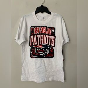 NEW KIDS PATRIOTS WHITE T-SHIRT MULTIPLE SIZES